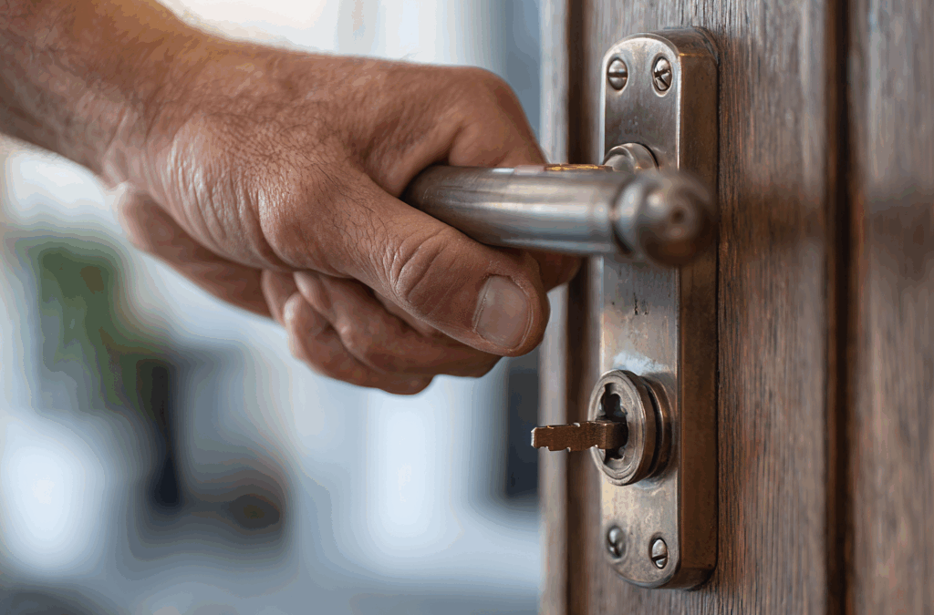 Blindar puerta existente