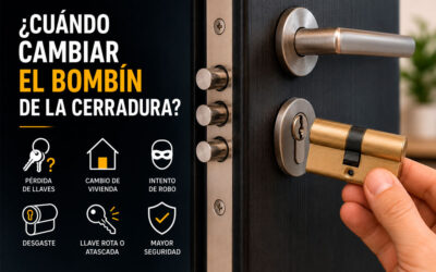 Cuándo conviene cambiar el bombín de la cerradura: señales que no debes ignorar